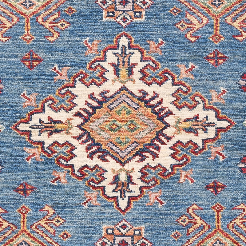 Tappeto Ziegler - Kazak - 150 x 95 cm - blu