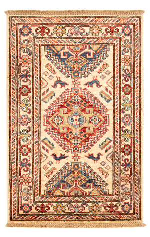 Tappeto Ziegler - Kazak - Reale - 92 x 57 cm - beige chiaro