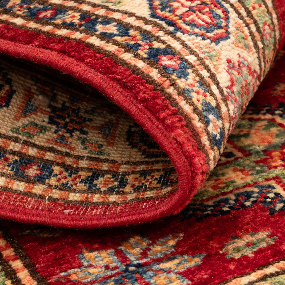 Tappeto Ziegler - Kazak - Reale - 94 x 63 cm - rosso