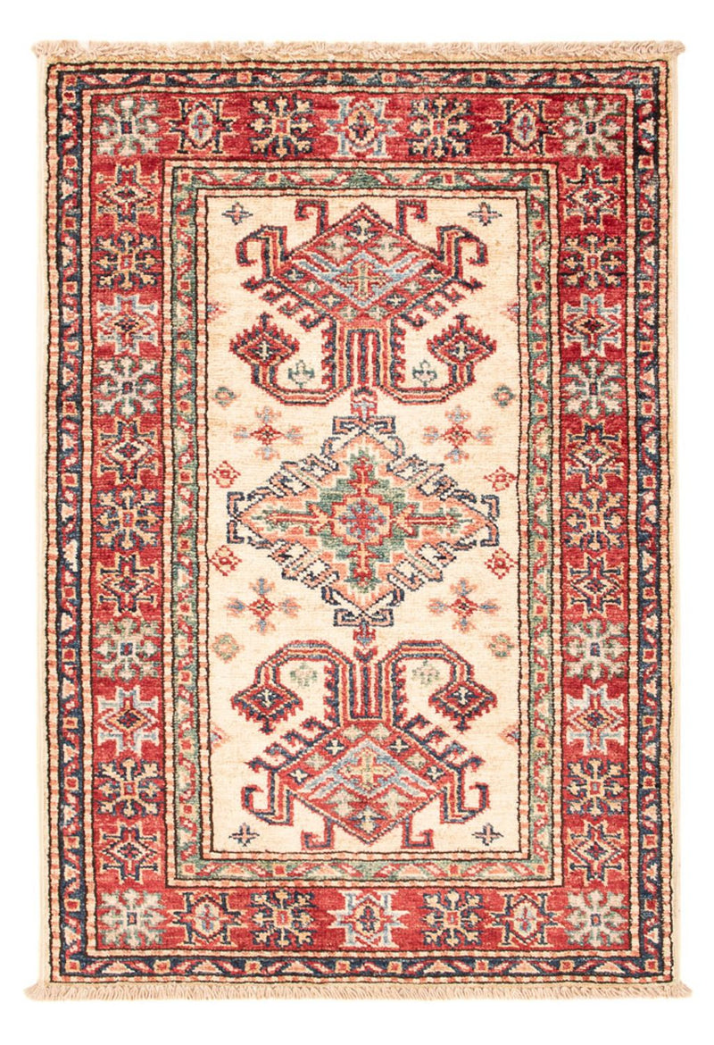 Tappeto Ziegler - Kazak - Reale - 88 x 60 cm - beige chiaro