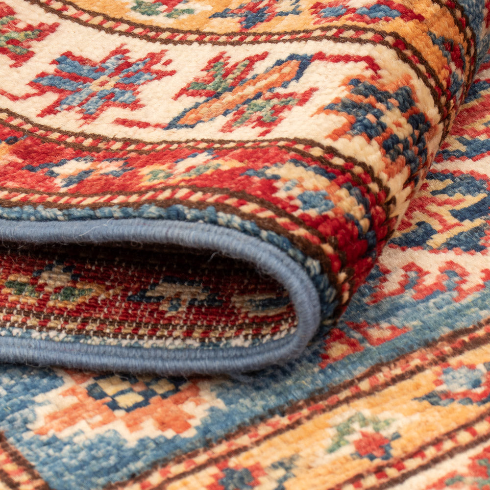 Tappeto Ziegler - Kazak - Reale - 94 x 61 cm - blu