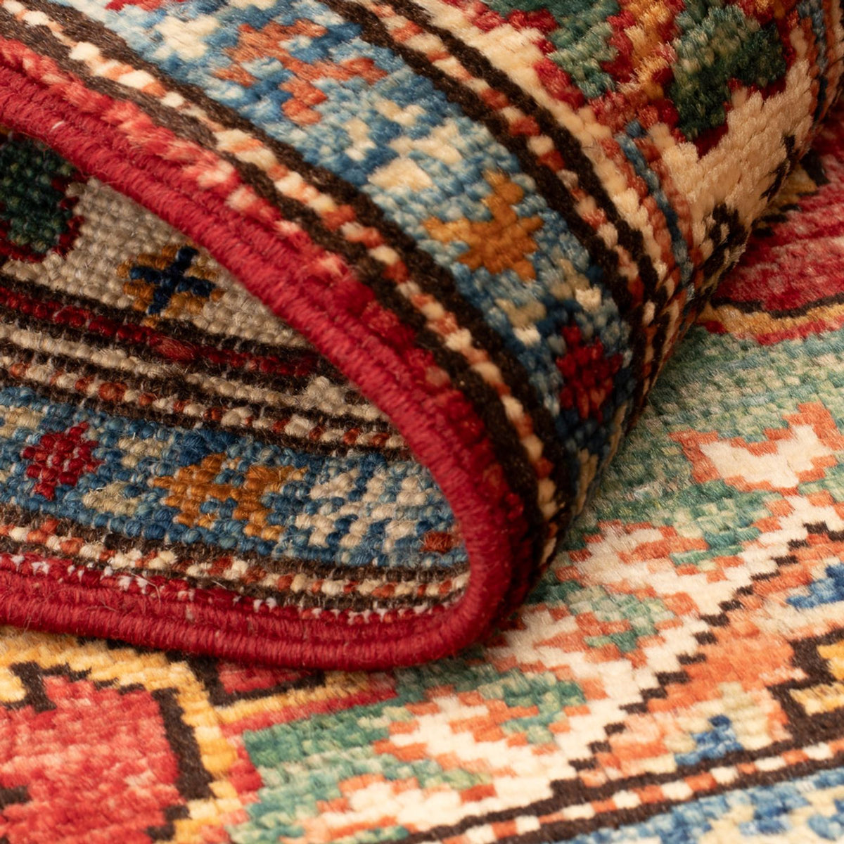 Tappeto Ziegler - Kazak - Reale - 88 x 60 cm - rosso