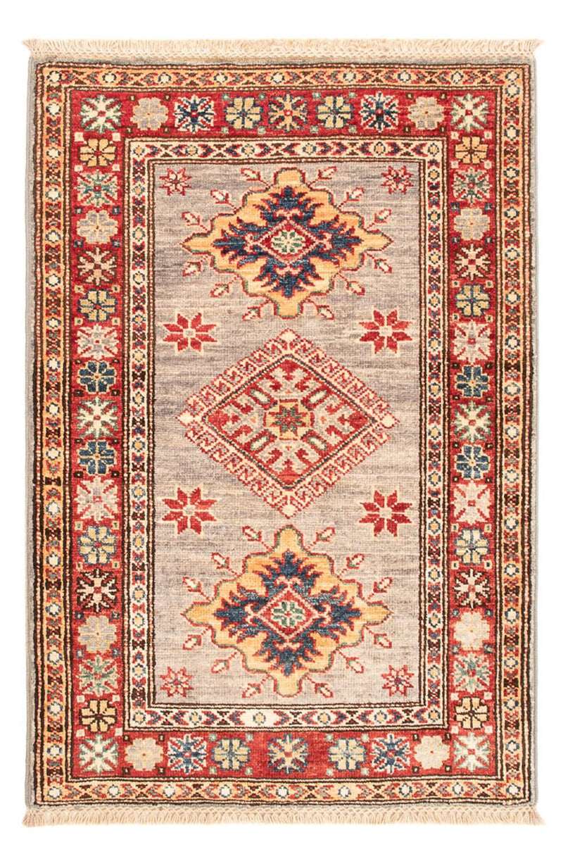 Tappeto Ziegler - Kazak - Reale - 92 x 61 cm - grigio chiaro
