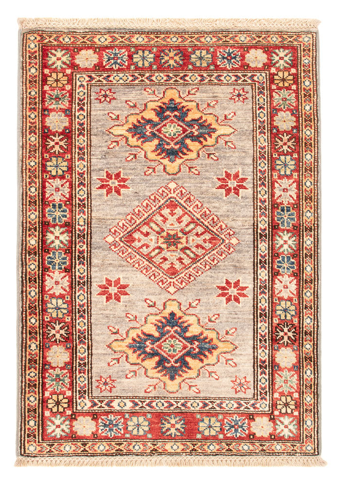 Tappeto Ziegler - Kazak - Reale - 92 x 64 cm - grigio chiaro