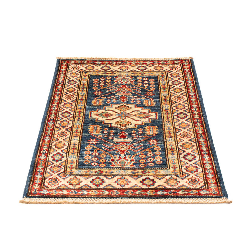 Tappeto Ziegler - Kazak - Reale - 95 x 58 cm - blu petrolio