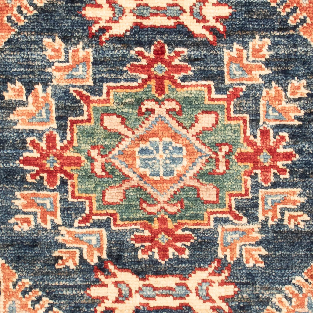 Tappeto Ziegler - Kazak - Reale - 91 x 58 cm - blu petrolio