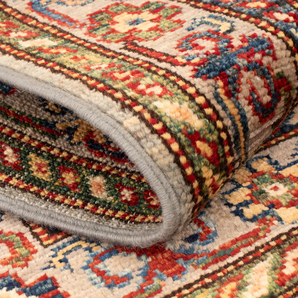 Tappeto Ziegler - Kazak - Reale - 88 x 56 cm - verde chiaro