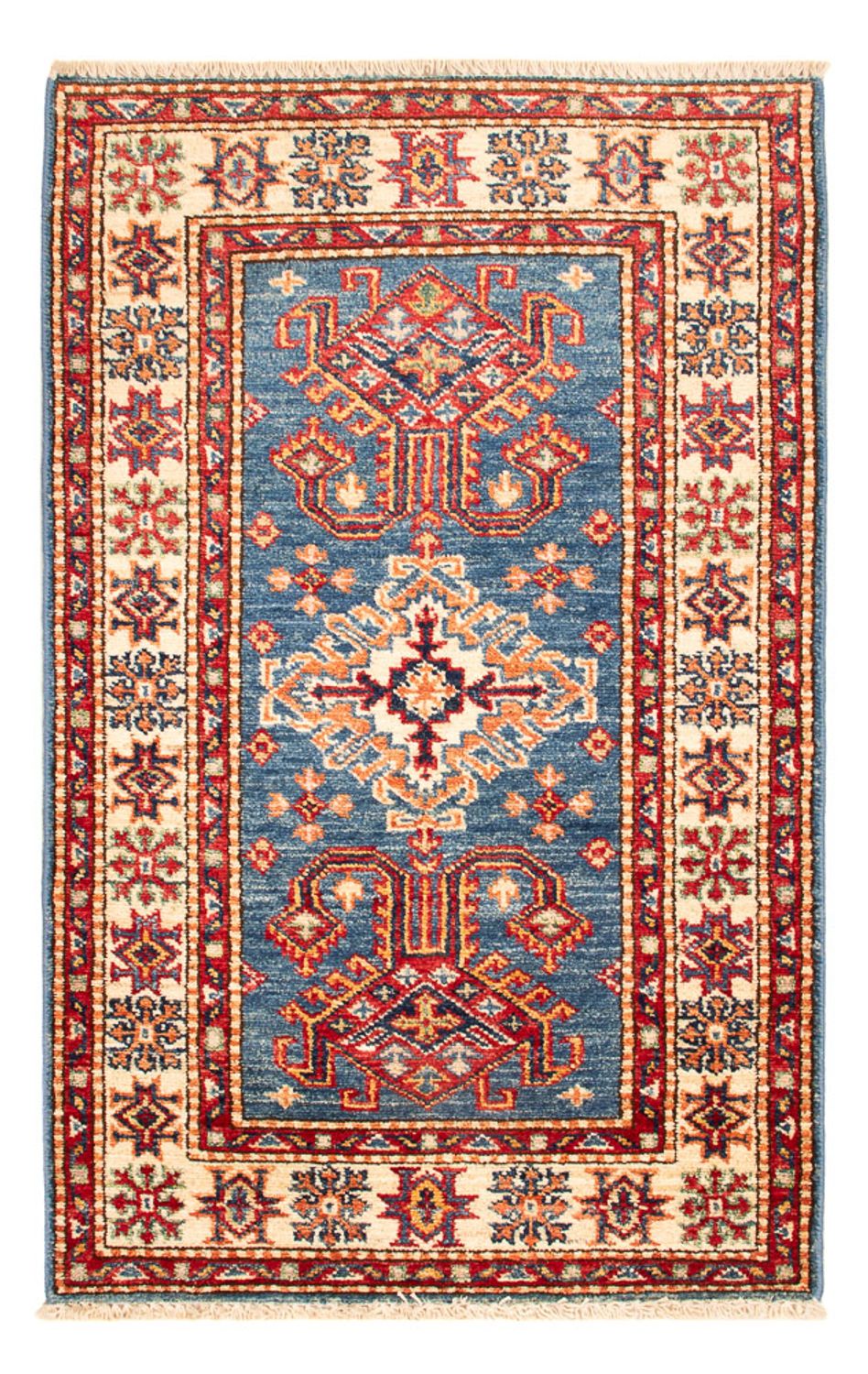 Tappeto Ziegler - Kazak - Reale - 91 x 56 cm - blu