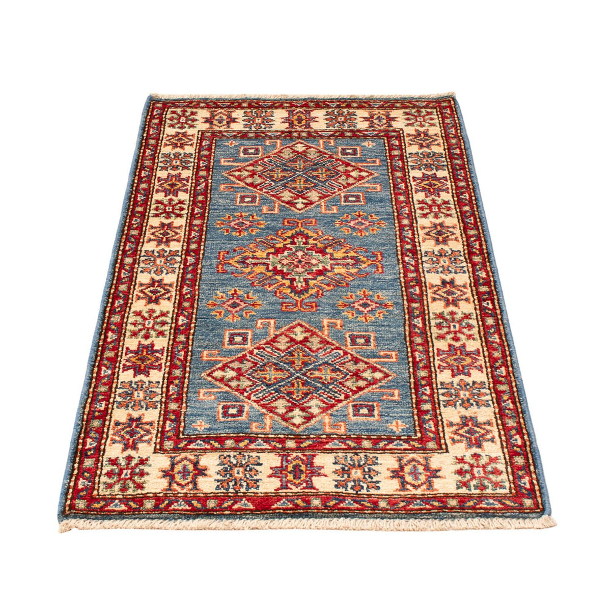 Tappeto Ziegler - Kazak - Reale - 97 x 59 cm - blu
