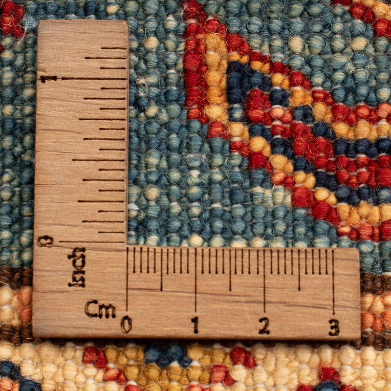 Tappeto Ziegler - Kazak - Reale - 90 x 60 cm - blu chiaro