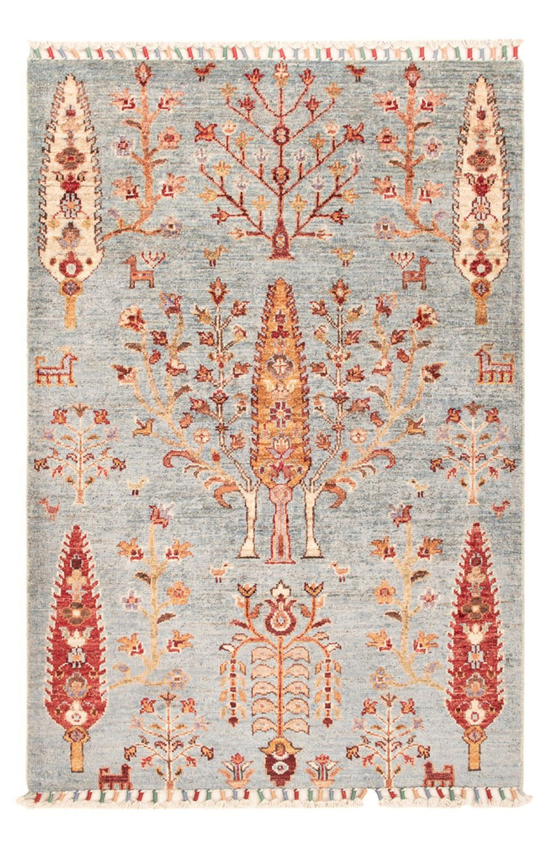 Tappeto Ziegler - Ariana - 122 x 83 cm - blu chiaro