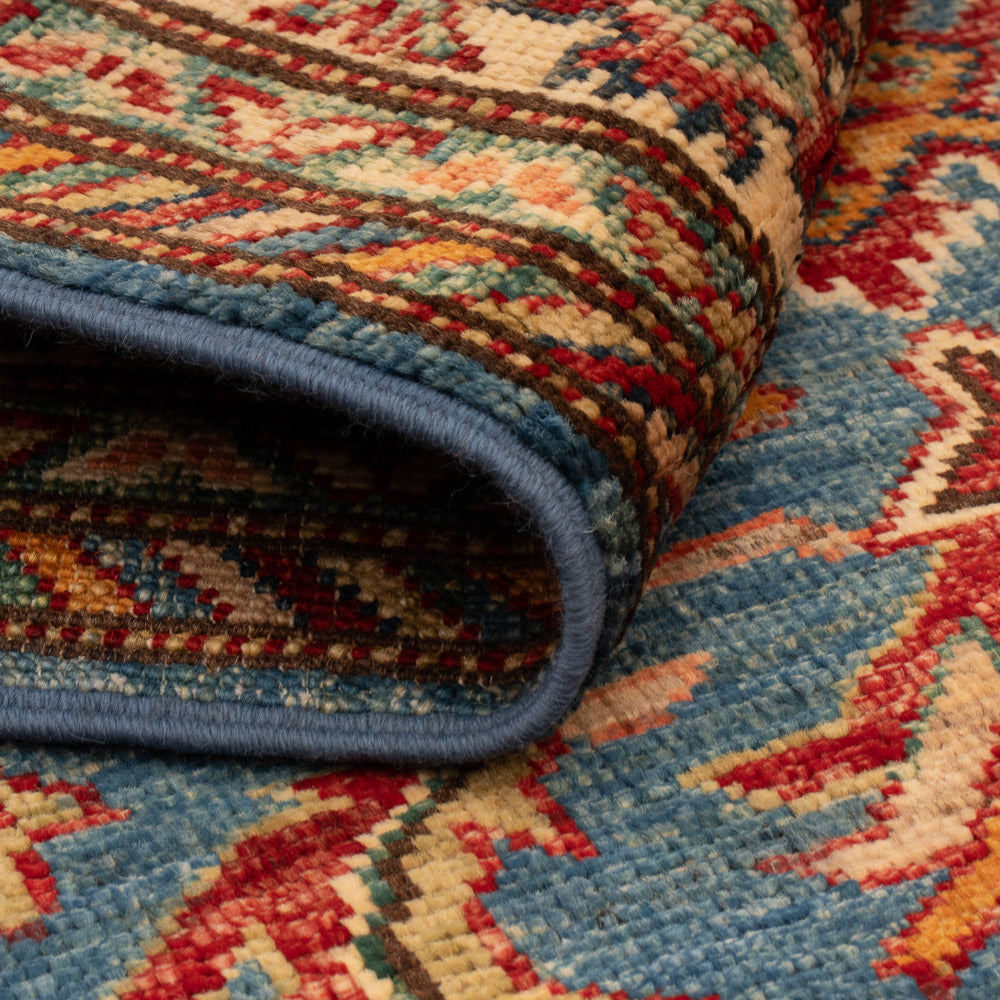 Tappeto Ziegler - Kazak - Reale - 128 x 84 cm - blu