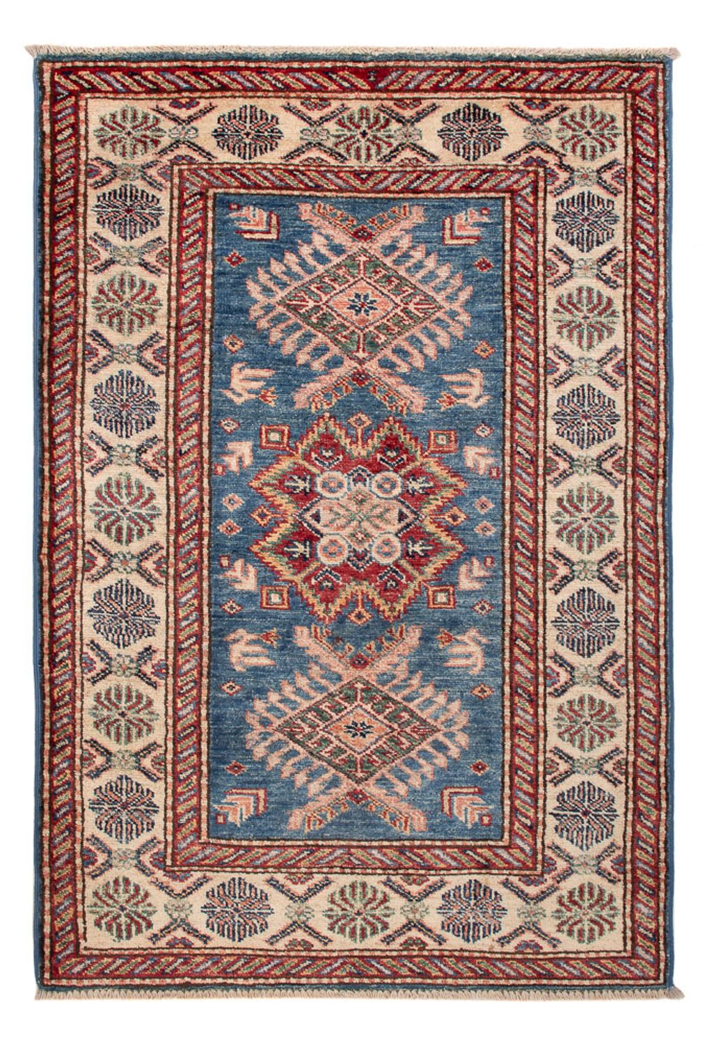 Tappeto Ziegler - Kazak - Reale - 121 x 81 cm - blu