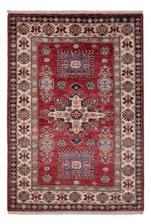Tappeto Ziegler - Kazak - Reale - 122 x 82 cm - rosso bordeaux