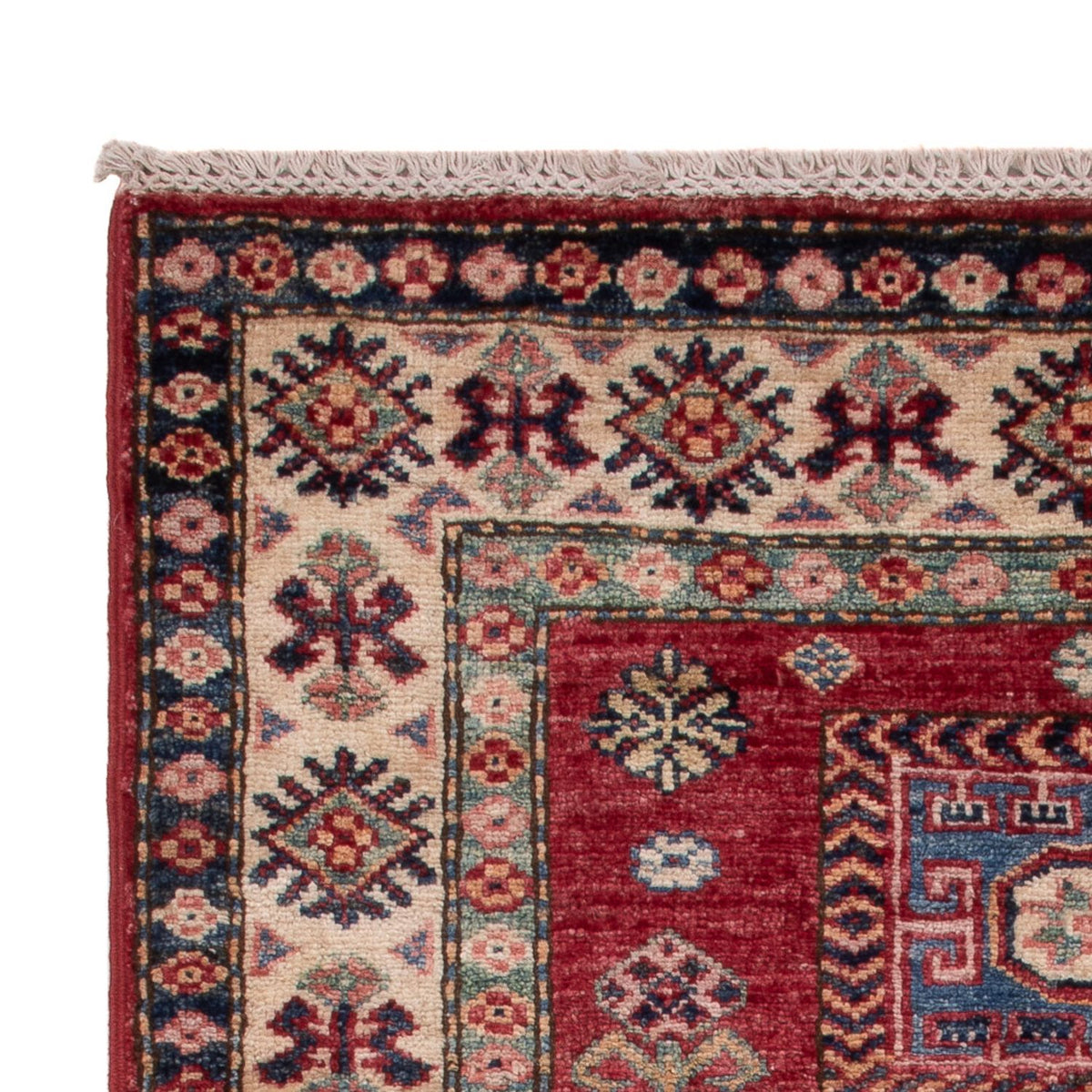 Tappeto Ziegler - Kazak - Reale - 122 x 82 cm - rosso bordeaux
