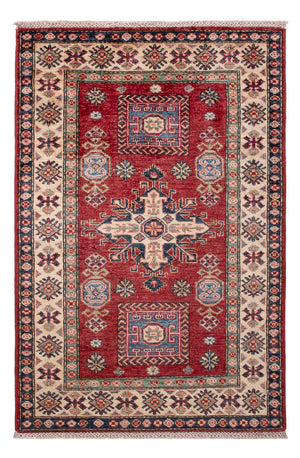 Tappeto Ziegler - Kazak - Reale - 122 x 79 cm - rosso bordeaux