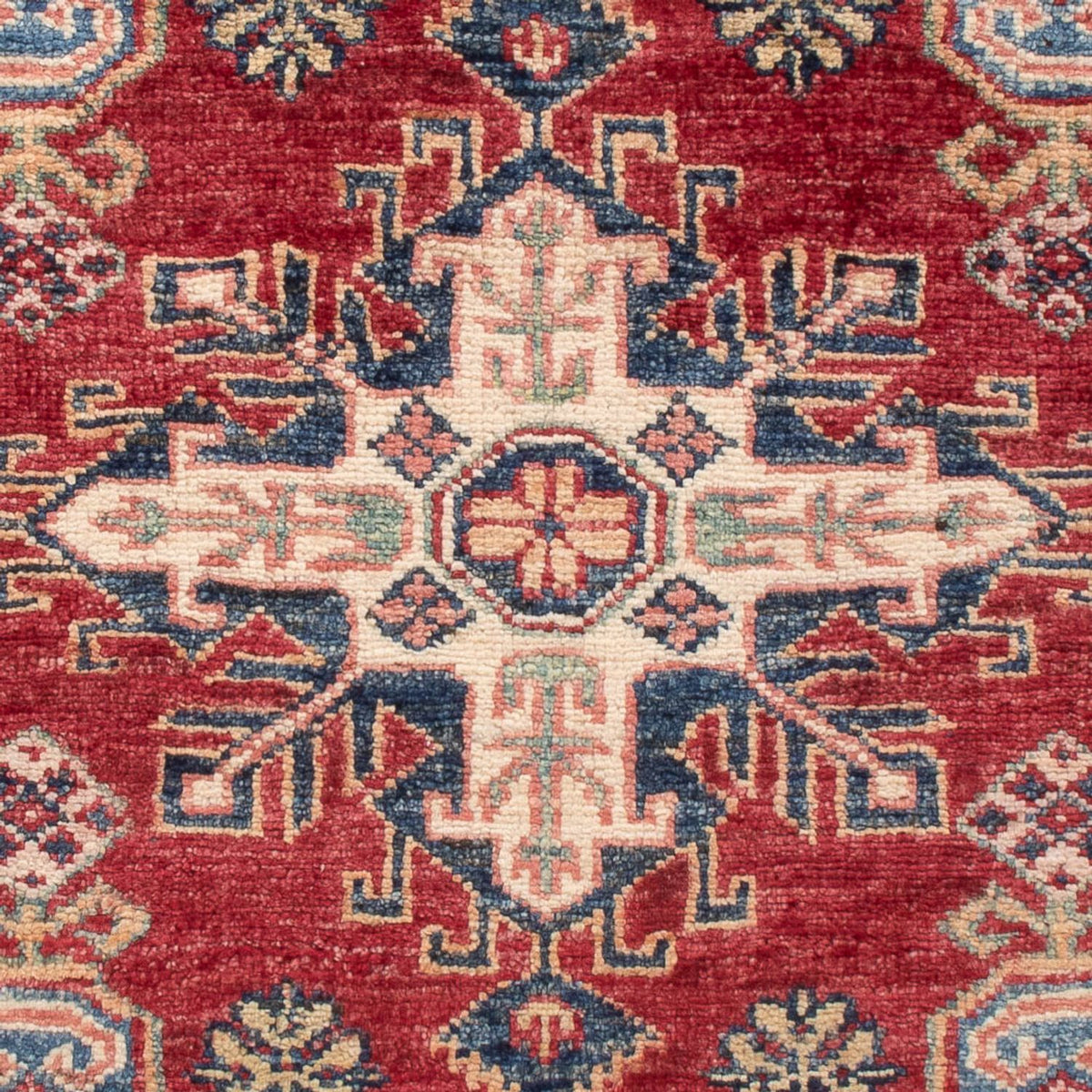 Tappeto Ziegler - Kazak - Reale - 122 x 84 cm - rosso bordeaux