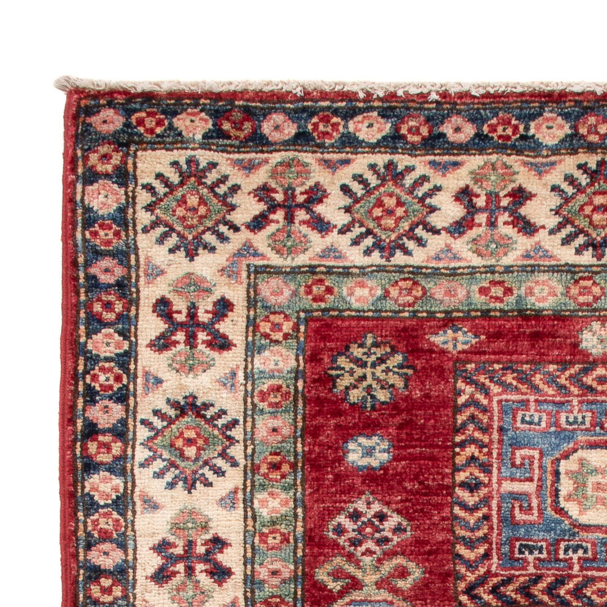 Tappeto Ziegler - Kazak - Reale - 122 x 84 cm - rosso bordeaux