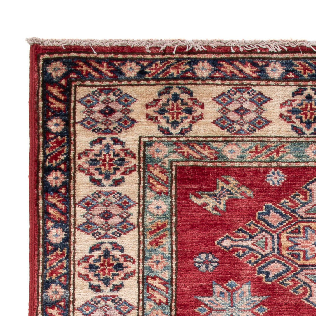 Tappeto Ziegler - Kazak - Reale - 113 x 79 cm - rosso bordeaux