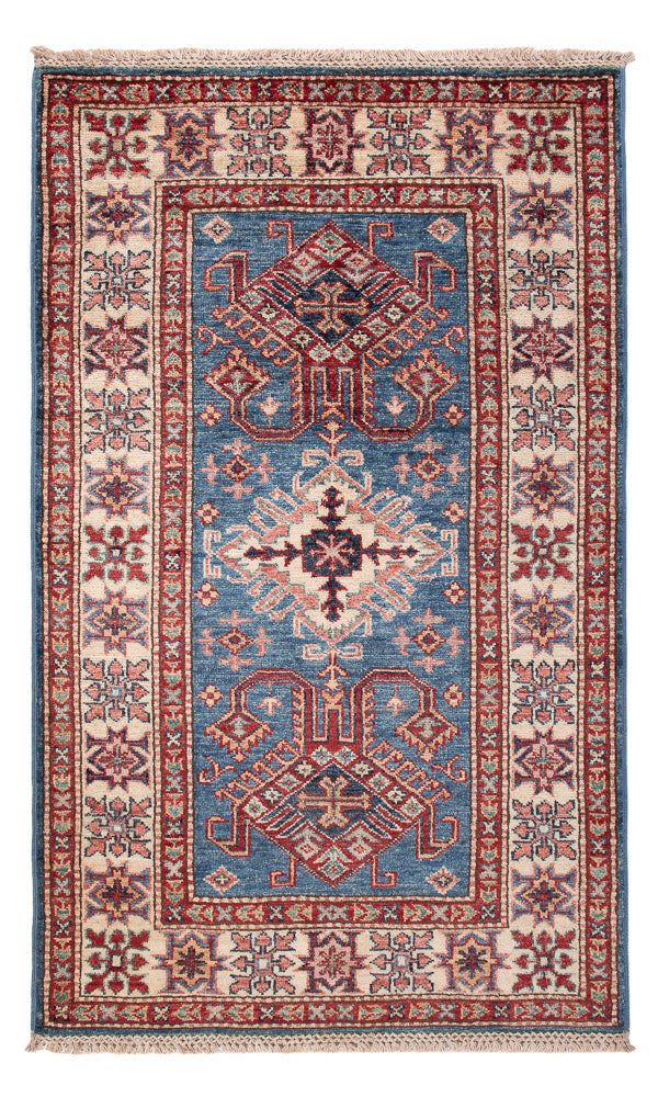 Tappeto Ziegler - Kazak - Reale - 128 x 81 cm - blu