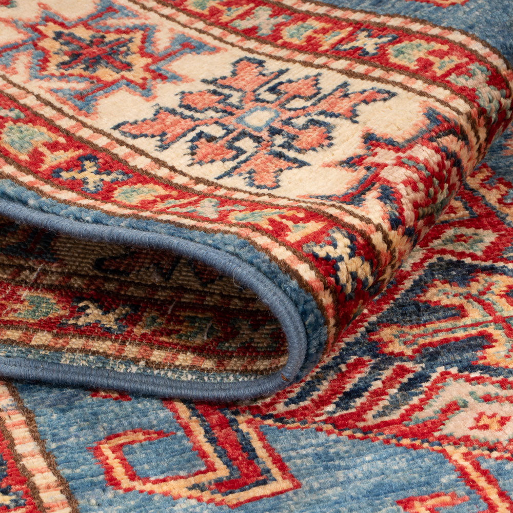 Tappeto Ziegler - Kazak - Reale - 128 x 81 cm - blu