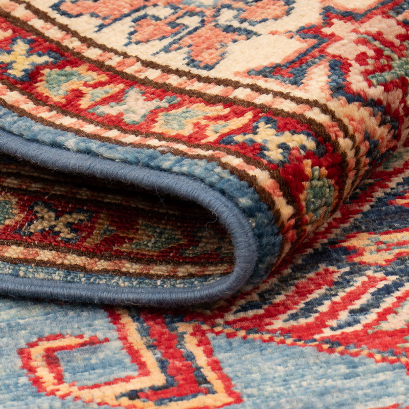 Tappeto Ziegler - Kazak - Reale - 126 x 81 cm - blu