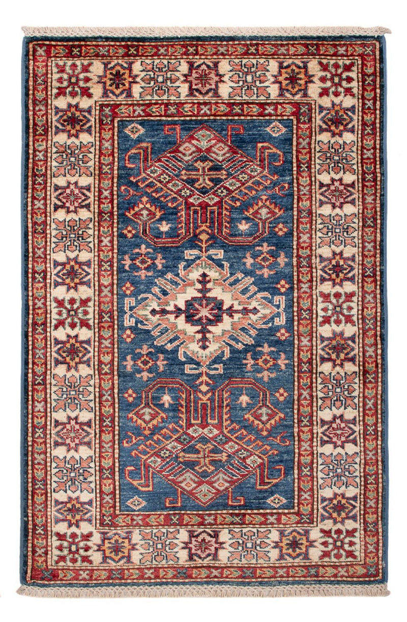 Tappeto Ziegler - Kazak - Reale - 122 x 79 cm - blu