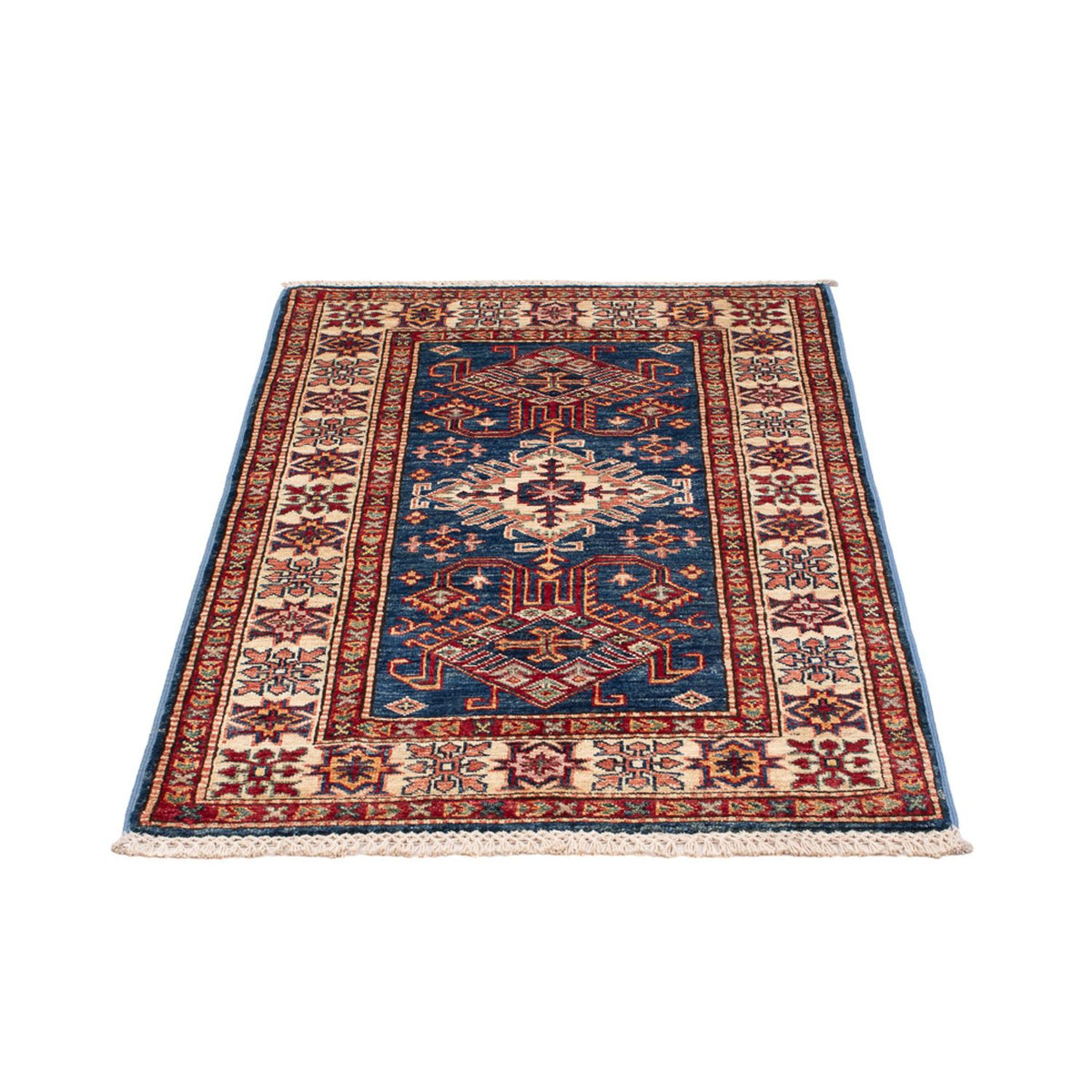 Tappeto Ziegler - Kazak - Reale - 122 x 79 cm - blu