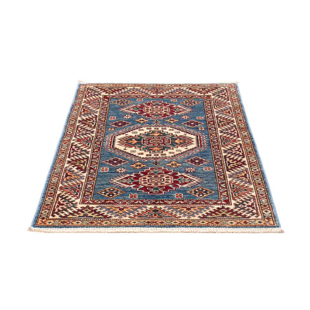 Tappeto Ziegler - Kazak - Reale - 124 x 89 cm - blu