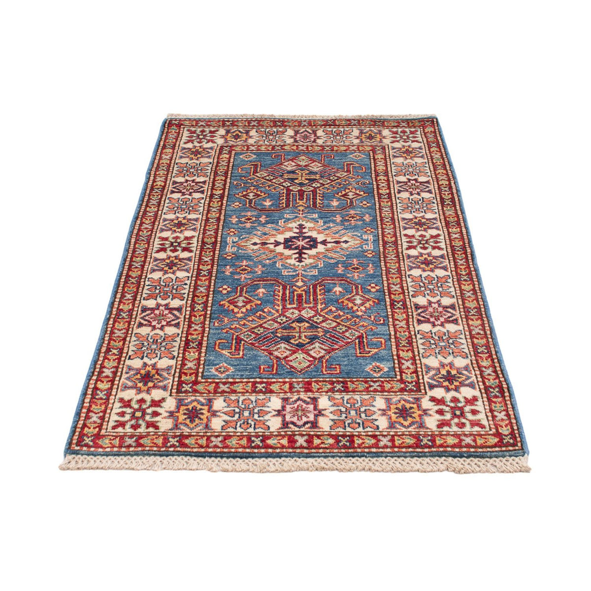 Tappeto Ziegler - Kazak - Reale - 125 x 80 cm - blu