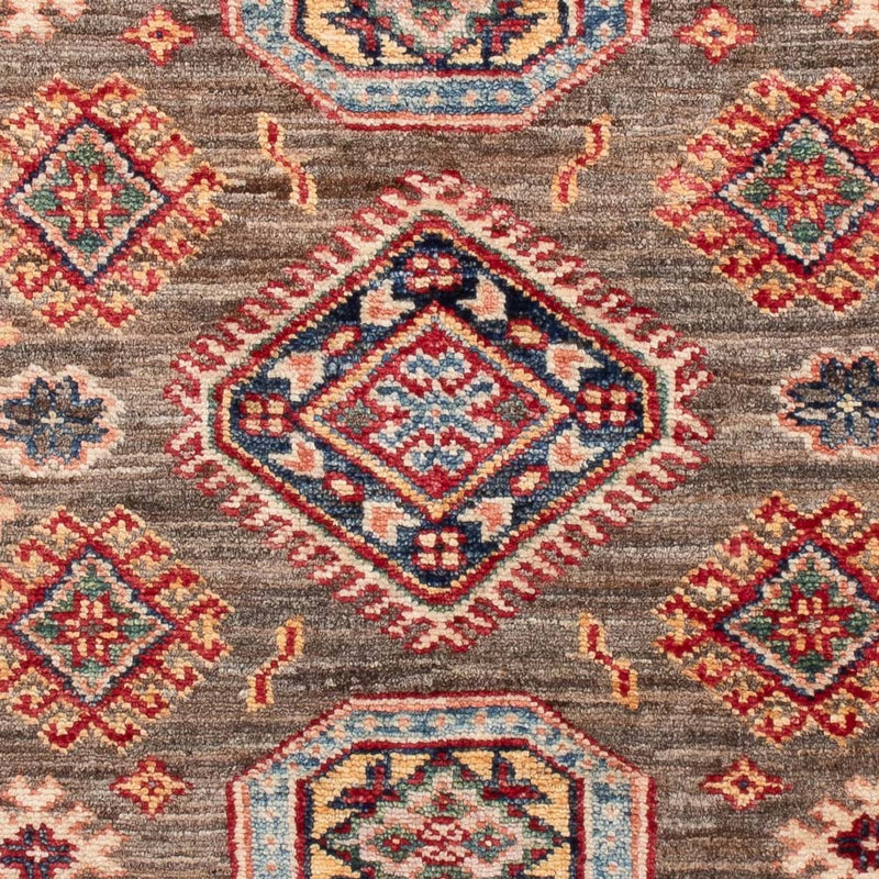 Tappeto Ziegler - Kazak - Reale - 120 x 77 cm - marrone scuro