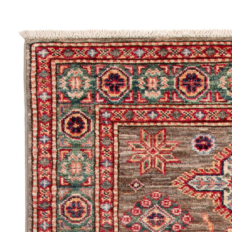 Tappeto Ziegler - Kazak - Reale - 120 x 77 cm - marrone scuro