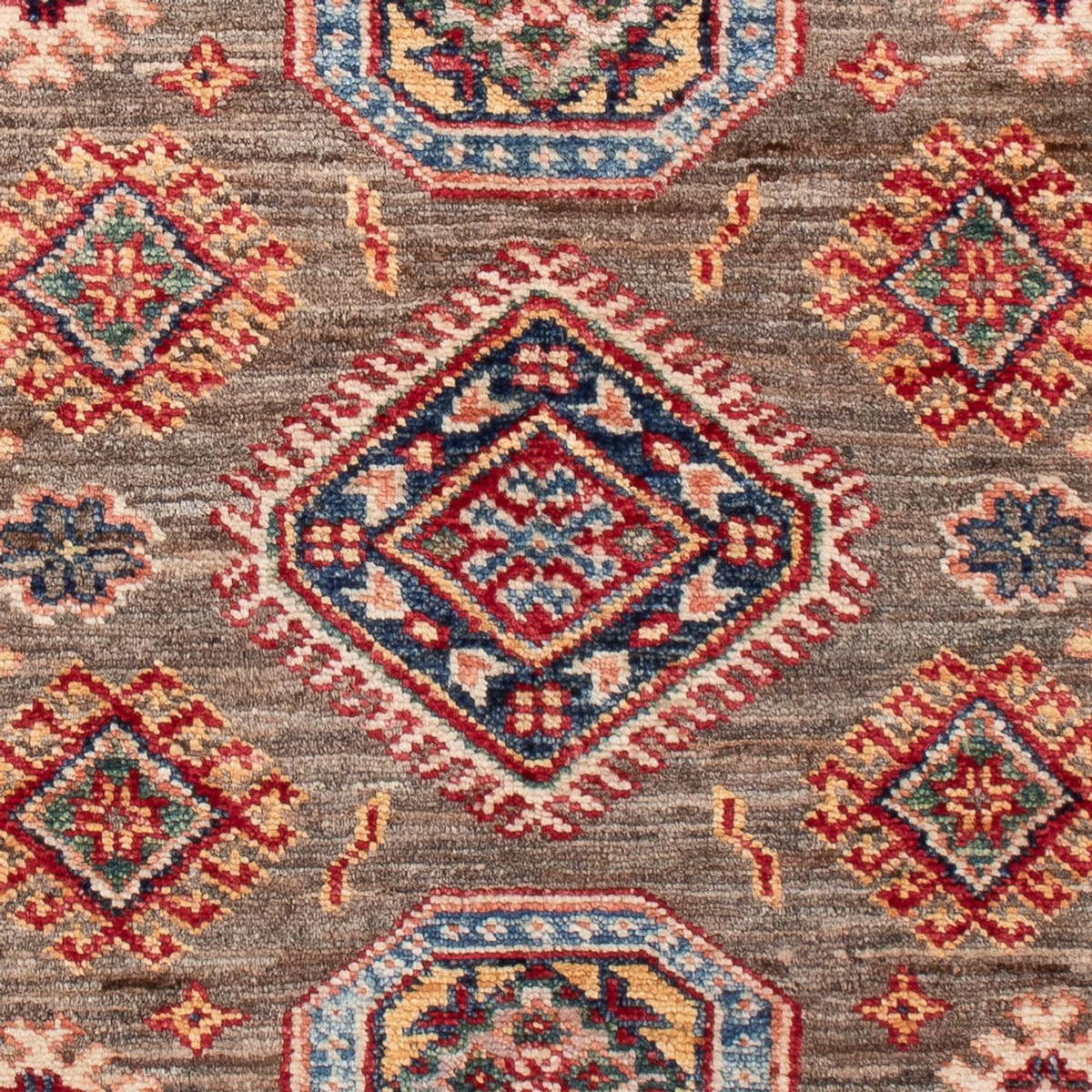 Tappeto Ziegler - Kazak - Reale - 120 x 76 cm - marrone scuro