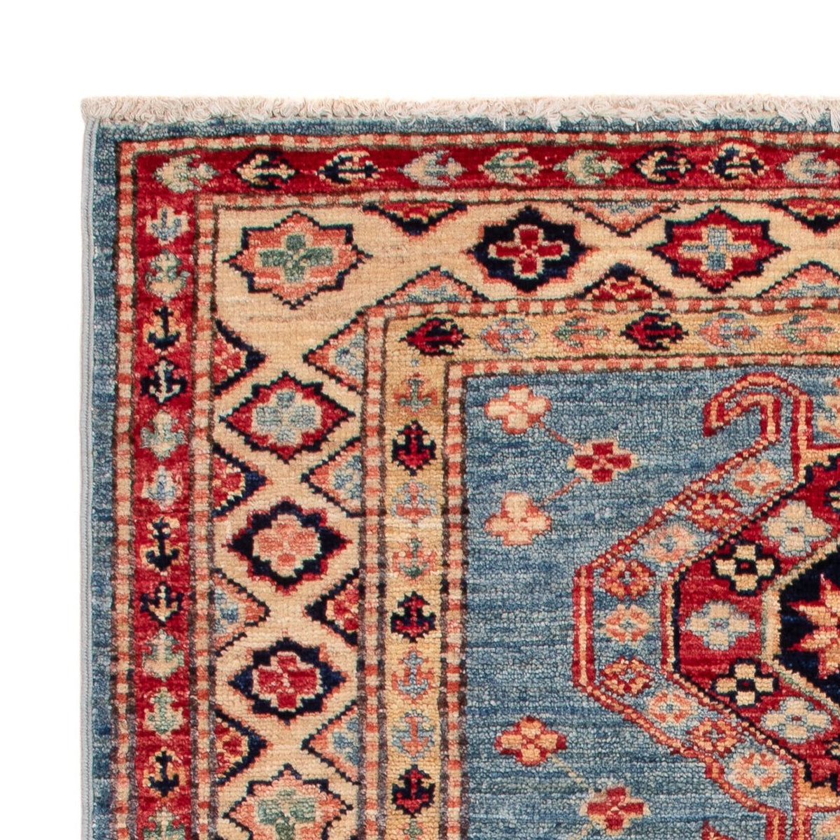 Tappeto Ziegler - Kazak - Reale - 101 x 77 cm - blu