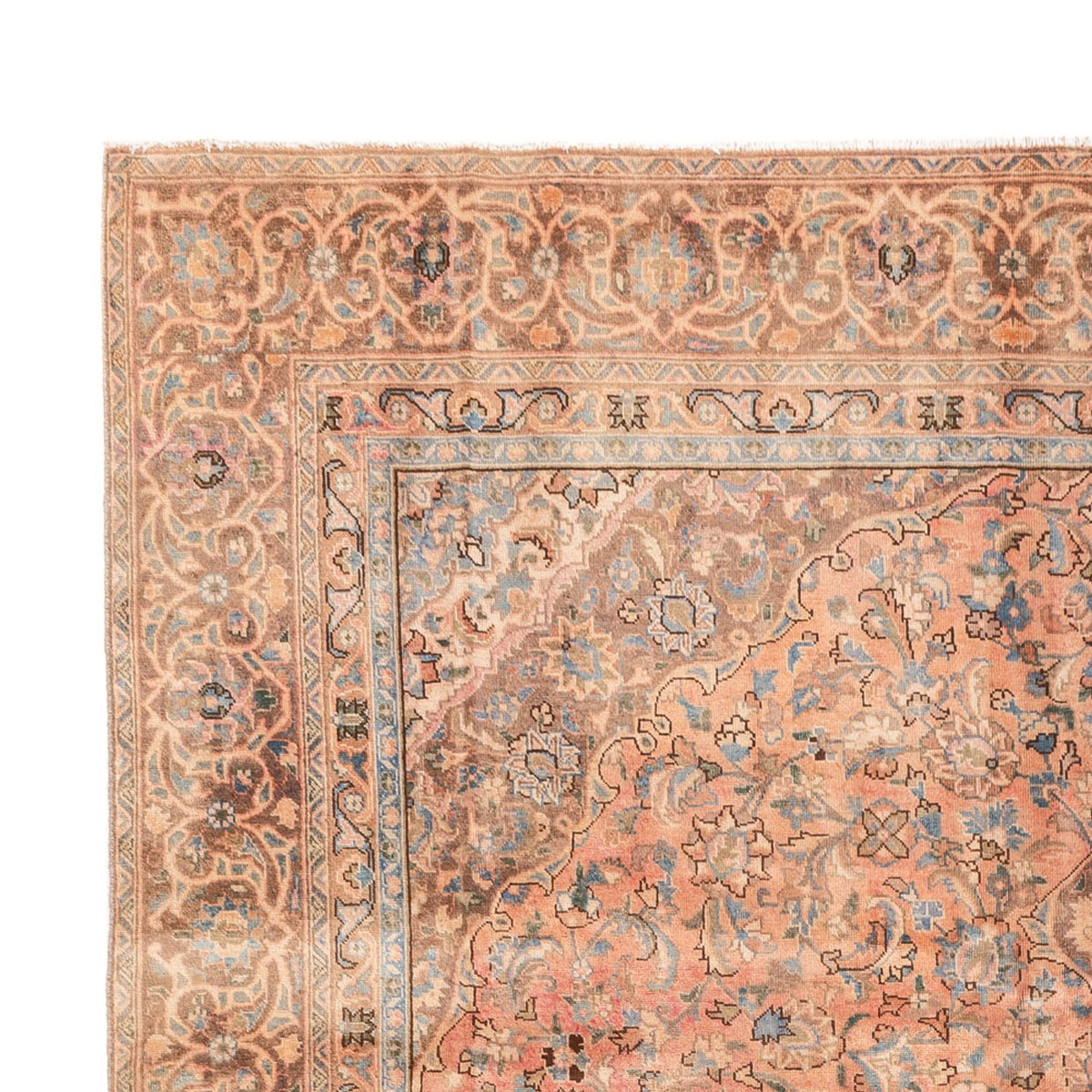 Tappeto vintage - 362 x 263 cm - beige scuro