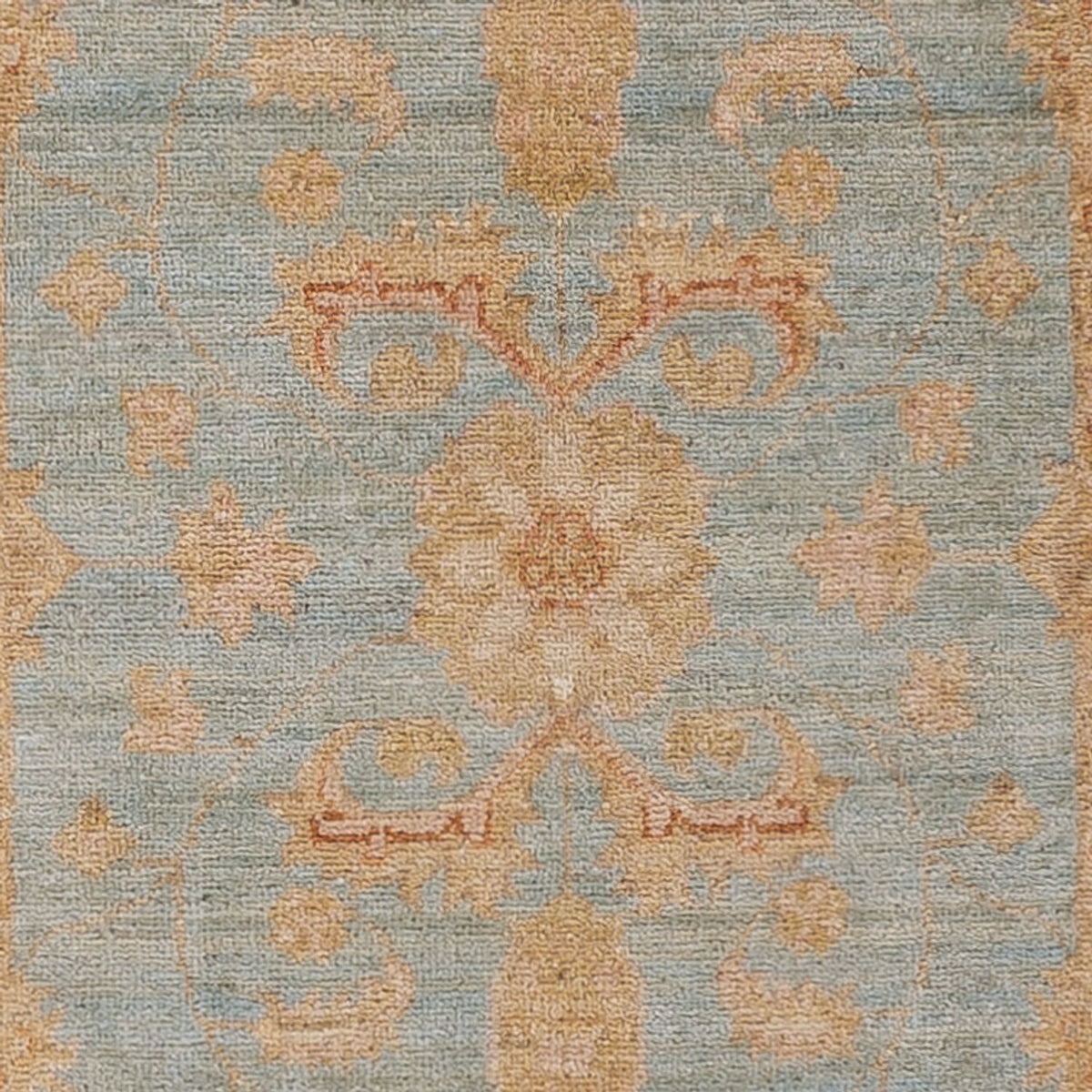Tappeto corsia Tappeto Ziegler - 202 x 70 cm - blu chiaro