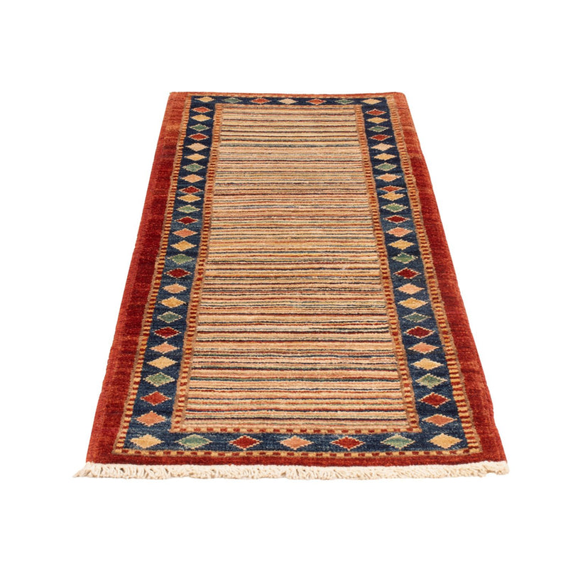 Tappeto corsia Tappeto Gabbeh - Persero - 146 x 50 cm - multicolore