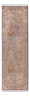 Tappeto corsia Tappeto di seta - Seta del Kashmir - 259 x 79 cm - beige scuro