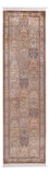 Tappeto corsia Tappeto di seta - Seta del Kashmir - 305 x 81 cm - beige scuro