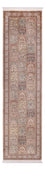 Tappeto corsia Tappeto di seta - Seta del Kashmir - 298 x 77 cm - beige scuro
