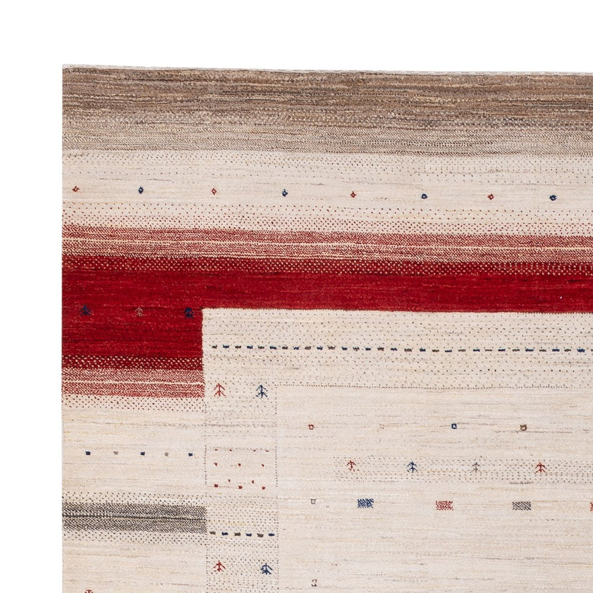 Tappeto Gabbeh - Loribaft Indus - 306 x 200 cm - crema