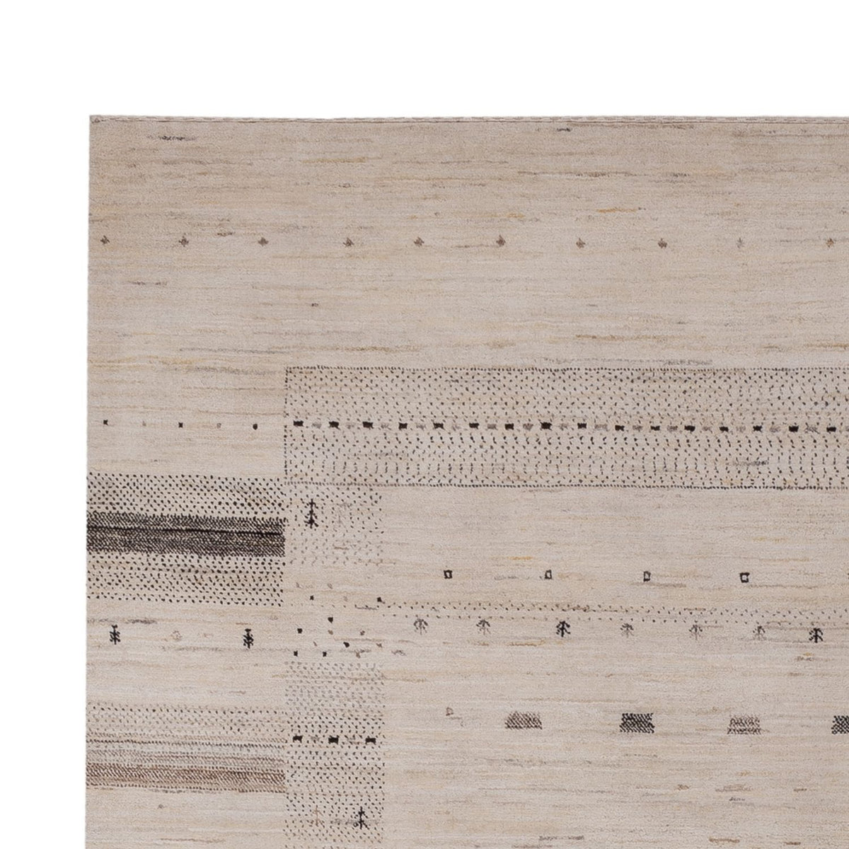 Tappeto Gabbeh - Loribaft Indus - 295 x 202 cm - crema