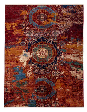 Tappeto di design - 304 x 237 cm - multicolore