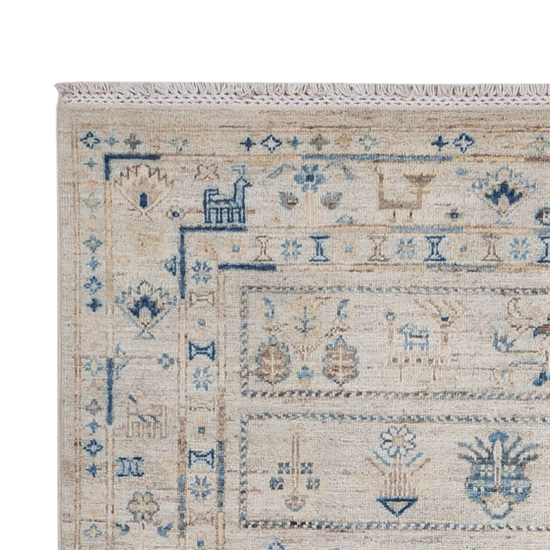 Tappeto di design - 185 x 121 cm - argento