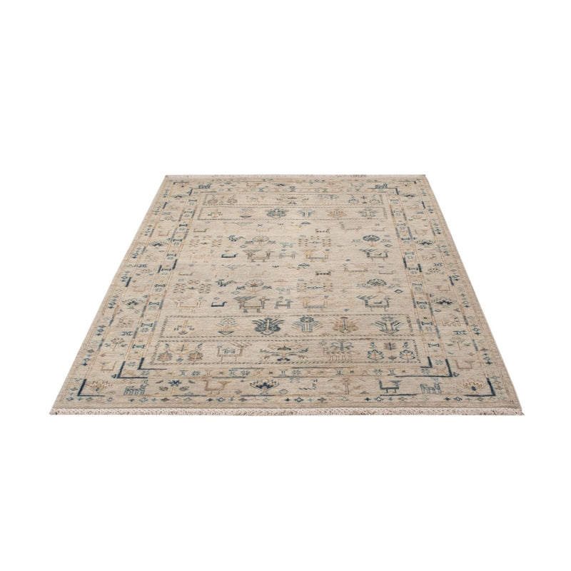 Tappeto di design - 185 x 121 cm - argento