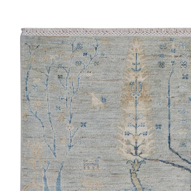 Tappeto di design - 181 x 120 cm - argento