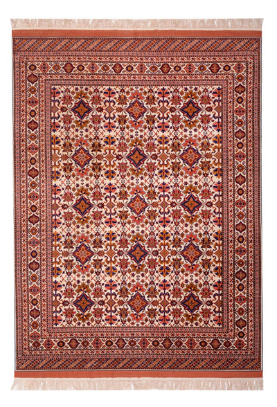 Afghan di seta Tappeto 205x282cm - Tappeto orientale