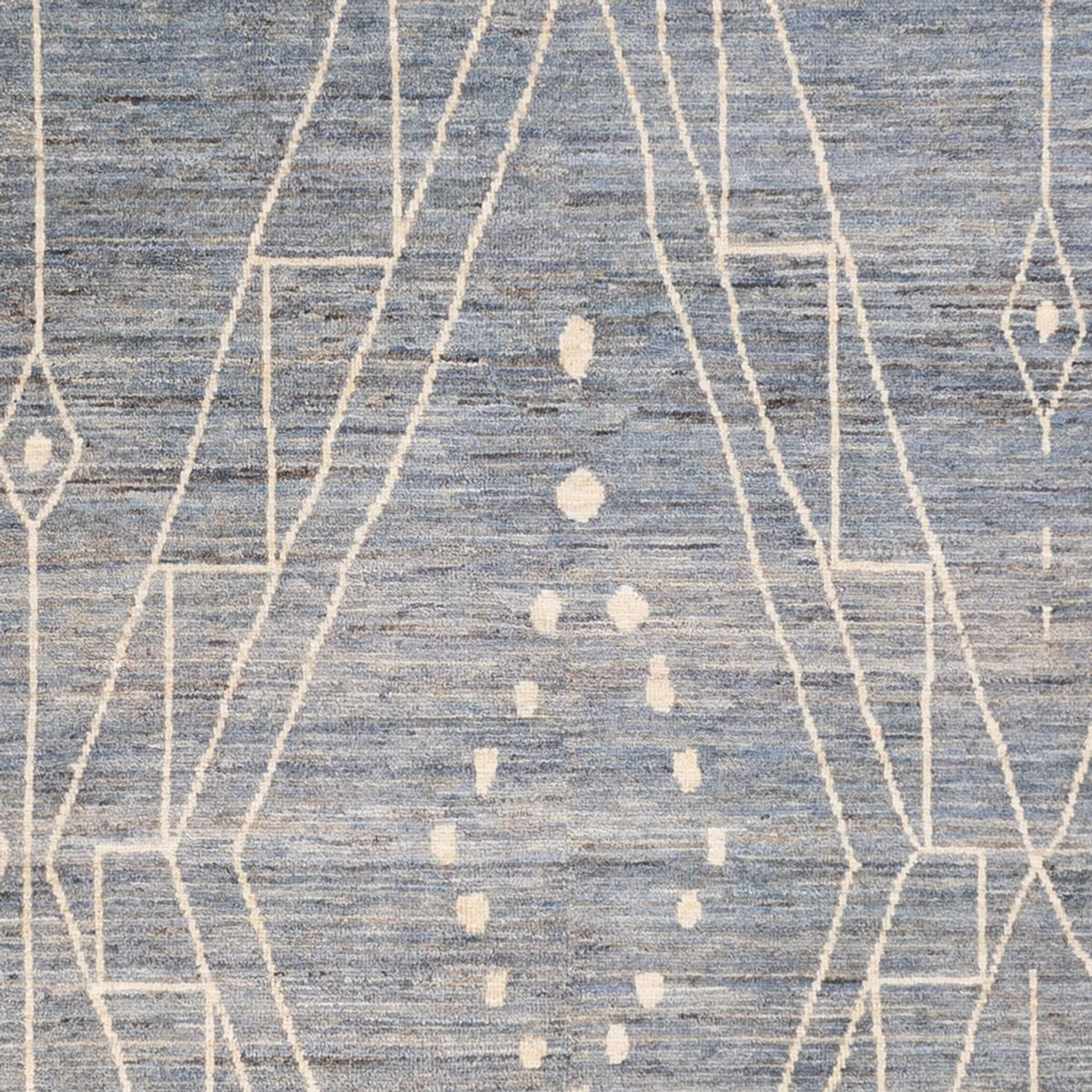 Tappeto berbero - 288 x 204 cm - blu mare