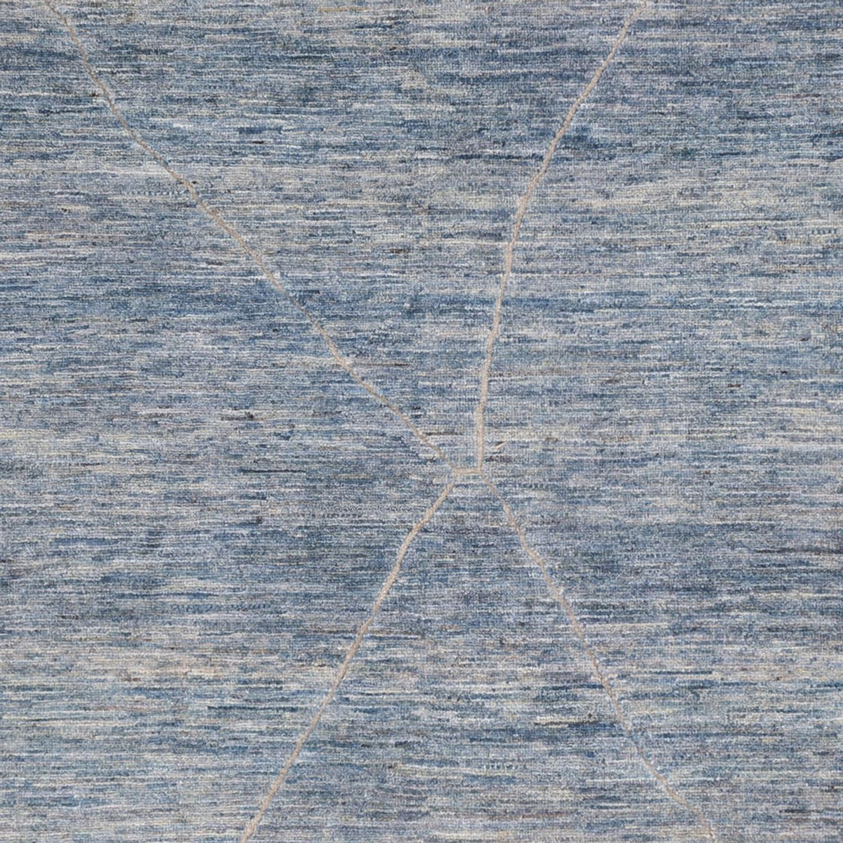 Tappeto berbero - 298 x 258 cm - blu mare