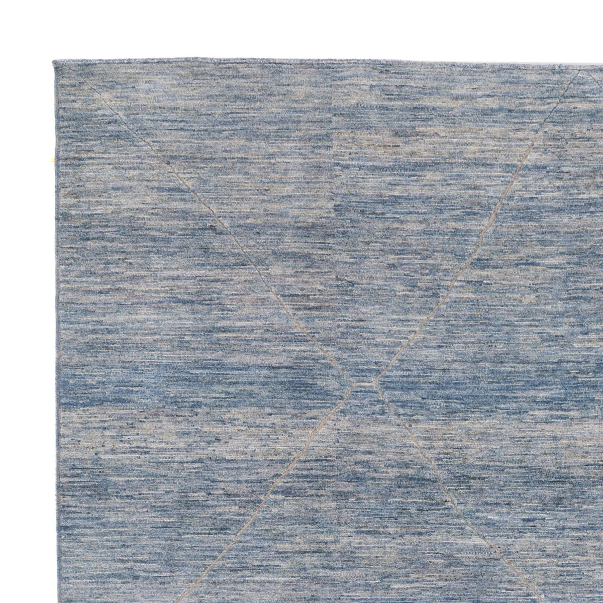 Tappeto berbero - 298 x 258 cm - blu mare